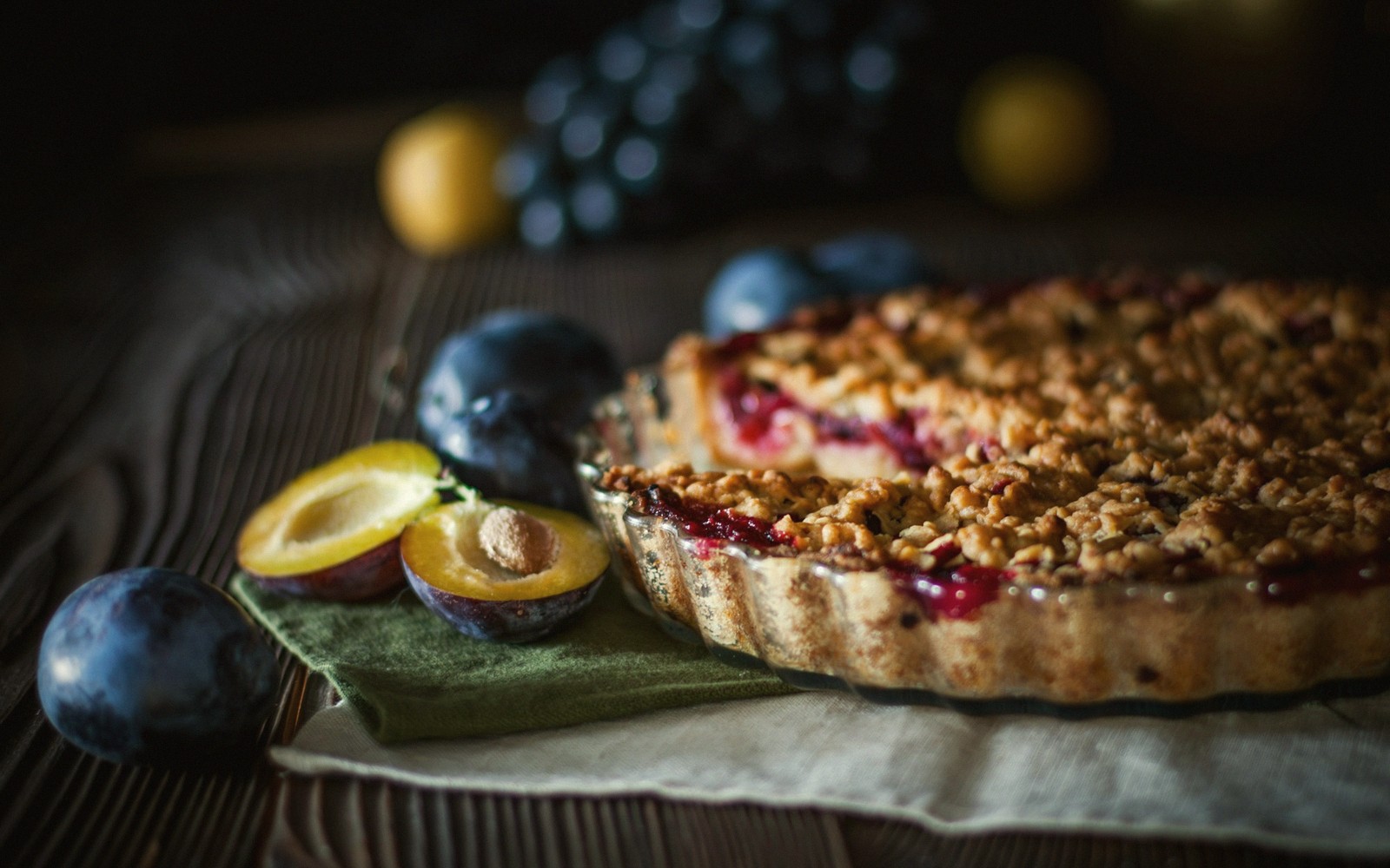 Plum & Rye Galette